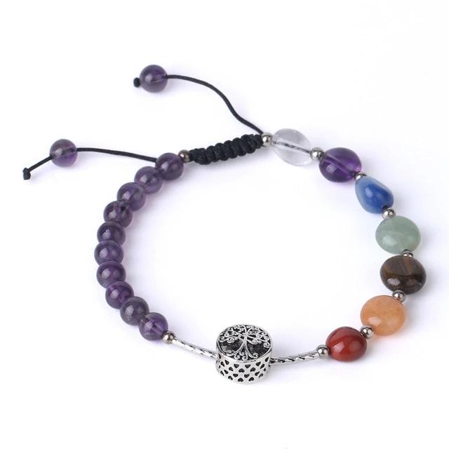 Bracelet Anti stress en Améthyste Ma boutique